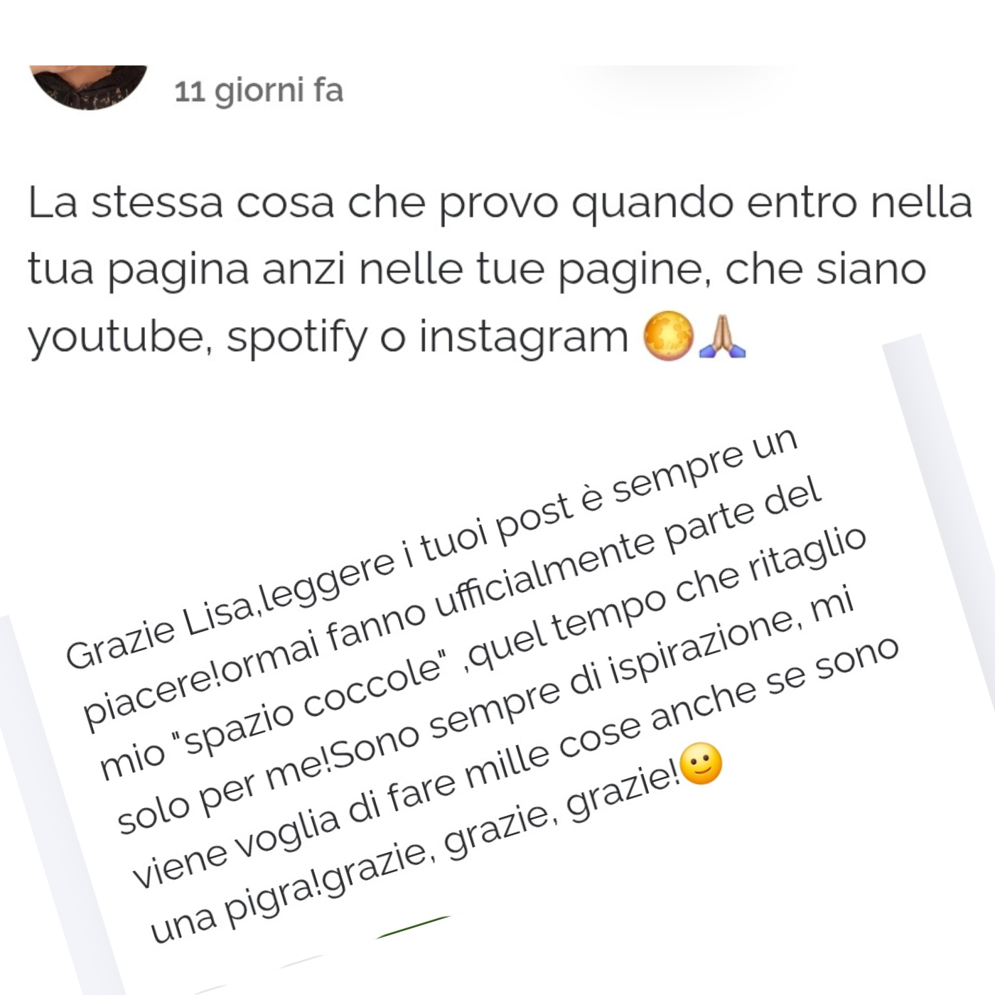 Testimonianza 1